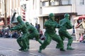 Green army men
