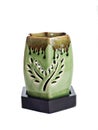 Green aroma lamp