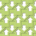 Green arrows pattern