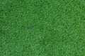 Green artificial grass pattern and texture for background. Royalty Free Stock Photo