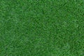 Green artificial grass pattern and texture for background. Royalty Free Stock Photo