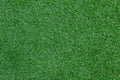 Green artificial grass pattern and texture for background. Royalty Free Stock Photo