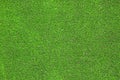 Green artificial grass plat