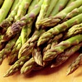 Green asparagus Royalty Free Stock Photo