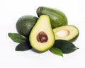 Green avocado Royalty Free Stock Photo