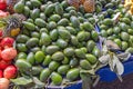 Green Avocados Farmers Market Royalty Free Stock Photo