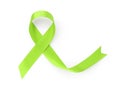 Green awarness ribbon