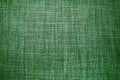 green background fabric texture. A piece of woolen cloth is neatly laid out on the surface. Weave and textile texture Royalty Free Stock Photo