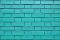 Green background masonry paint wall textured colored bricks brick