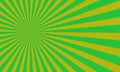 Green Background with retro rays. Color abstract ray star burst background pattern design Royalty Free Stock Photo