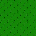 green background with symmetrical black dot