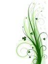 Green background (vector incl)