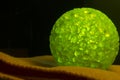 Green ball balloon, shadow, summer, clipping, simple