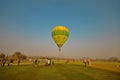 Ã Â¸ÂºGreen balloon and blue sky