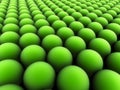 Green balls Royalty Free Stock Photo