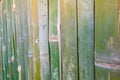 Green bamboo fence texture background Royalty Free Stock Photo