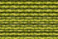 Green bamboo seamless wall fence texture, green bamboo background Royalty Free Stock Photo