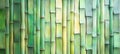 Green Bamboo Stalks Background, Texture. Natural Pattern Of Vertical Trunks, Eco-Friendly Theme. Royalty Free Stock Photo