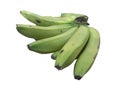 Green Banana bunch 2 Royalty Free Stock Photo