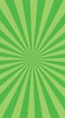 Green banner rays, lines background