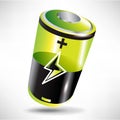 Green battery icon