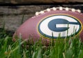 Green Bay Packers Football Royalty Free Stock Photo