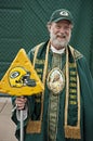 Green Bay Packers NFL Football Fan Royalty Free Stock Photo