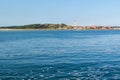 Green Beach and lighthouse Brandaris on Terschelling, Netherlands Royalty Free Stock Photo