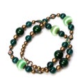 Green beads