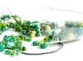 Green beads