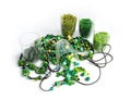 Green beads