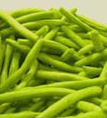 Green bean close-up