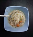 Green bean porridge - malaysian and indonesian dessert