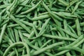 Green beans background. Natural local products on the farm market. Harvesting. Seasonal products. Food. Vegetables. Royalty Free Stock Photo