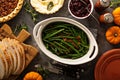 Green beans with bacon for Thanksgiving or Christmas dinner