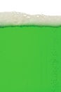 Green beer background