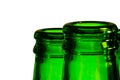 Bottleneck in green over a white background Royalty Free Stock Photo