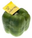 Green Bell Pepper with 30 Calories