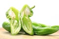 Green bell pepper Royalty Free Stock Photo