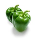 Green bellpepper Royalty Free Stock Photo