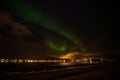 The Green Belt Over A Nowegian Bridge Royalty Free Stock Photo