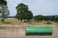 Green bench