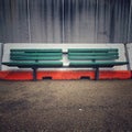 Green benches