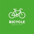 Bicycle Vector Logo Illustration Emblem Design