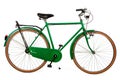 Green bike Royalty Free Stock Photo