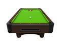 Green Billiard Table