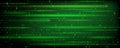 Green binary ones zeros code on black background. Abstract Technology Binary code, programming algorithm, data code, encryption Royalty Free Stock Photo