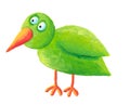 Green bird Royalty Free Stock Photo