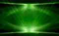Green black abstract background blurred. empty light gradient studio room. used for background and display or montage of your Royalty Free Stock Photo