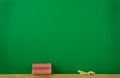 Green black-board Royalty Free Stock Photo